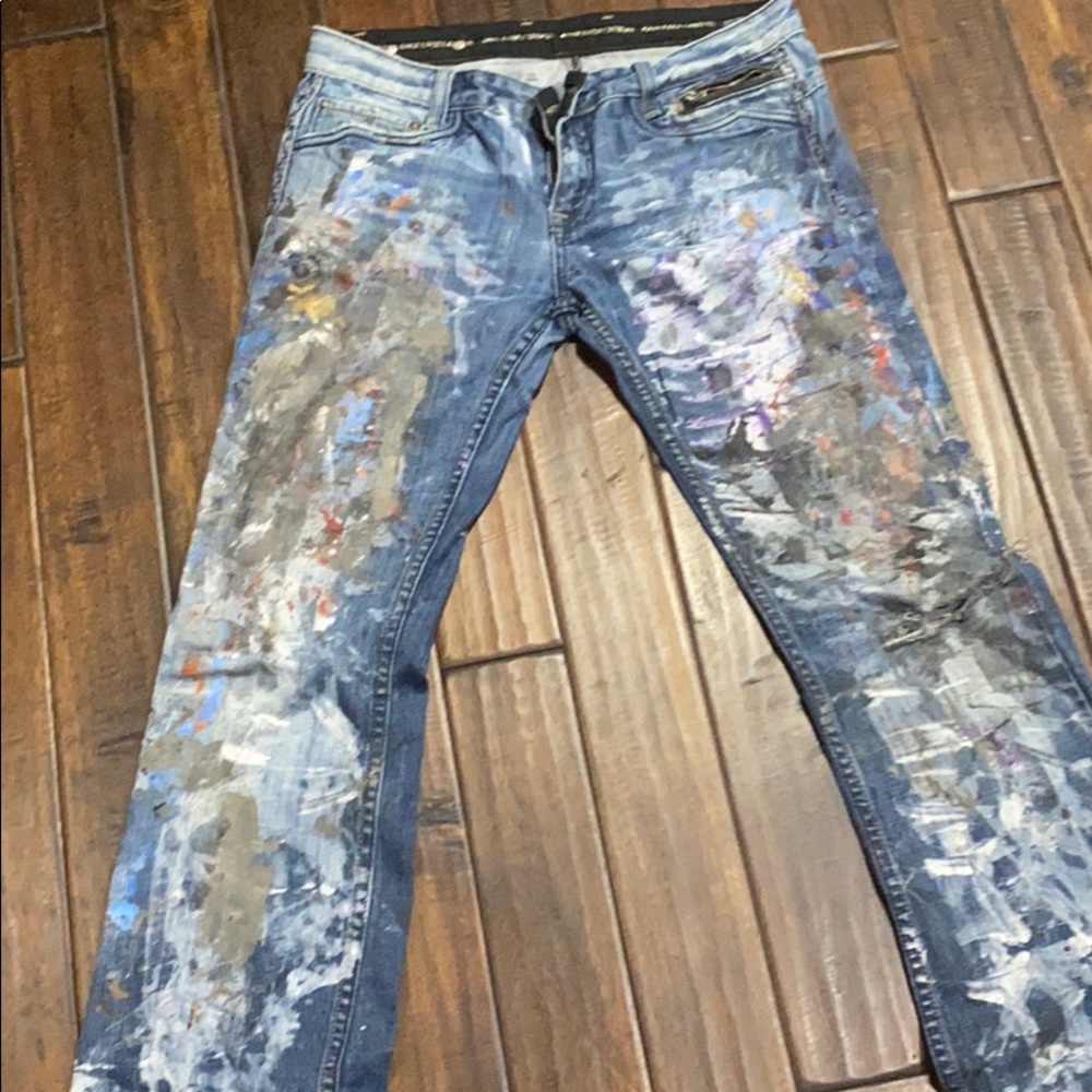 Custom made Express jeans